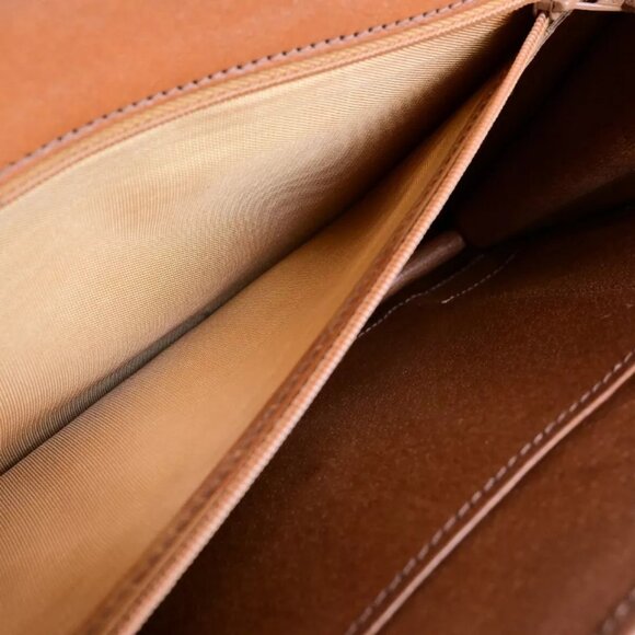 LOUIS VUITTON Pochette Dam GM Clutch Hand Bag Monogram Leather - Picture 3 of 16